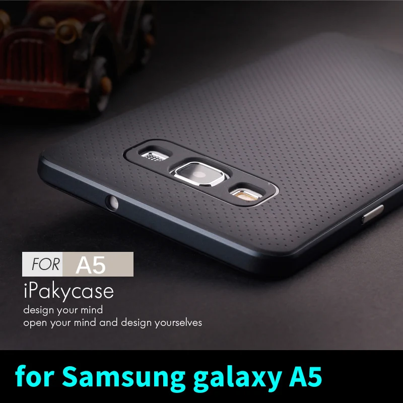 100 original IPAKY Brand luxury case for Samsung A5 phone shell silicone TOP QUALITY in stock