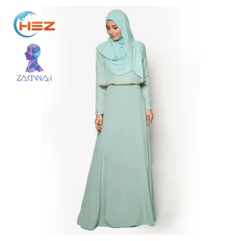 Zakiyyah 114 Slim Gaun Terbaru Desain Chiffon Foto Bf Populer Islam Abaya Muslim Pakaian Buy Abaya Gaunfoto Bfterbaru Desain Gaun Muslim Product