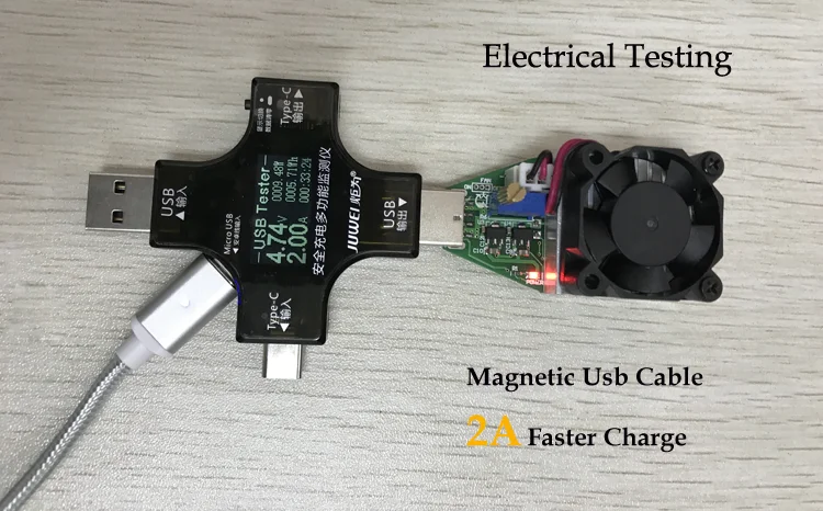 Hot selling with free logo usb c magnetic cable for phone from China