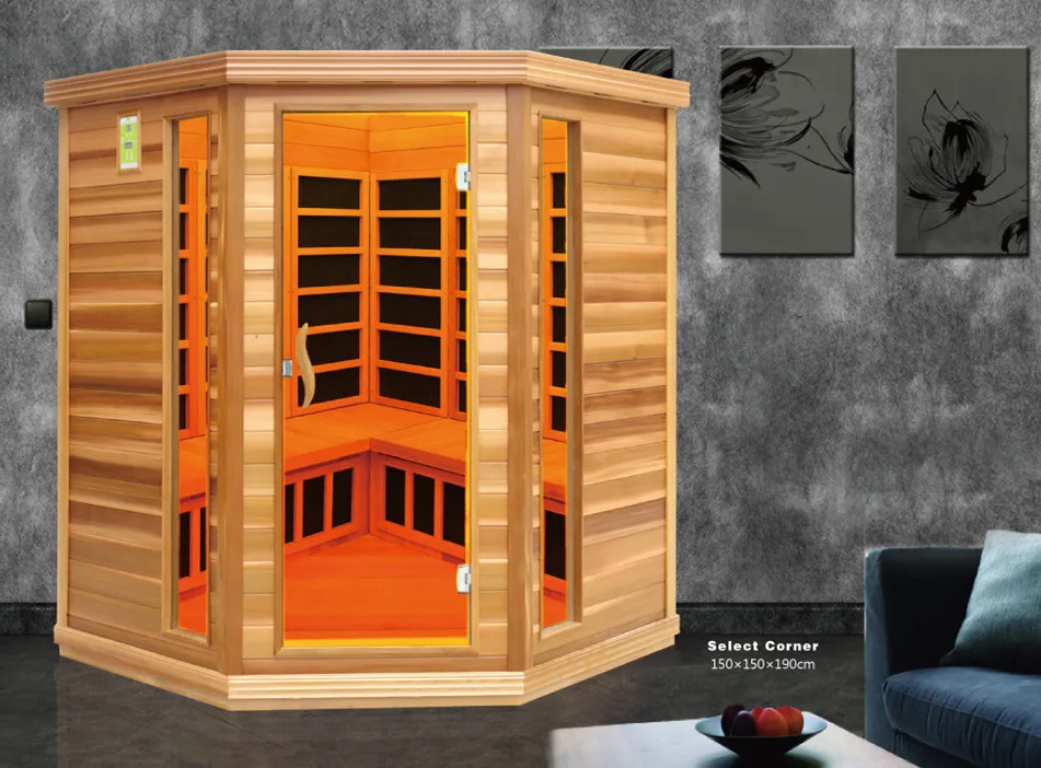 sauna infrarouge à faible emf carbone