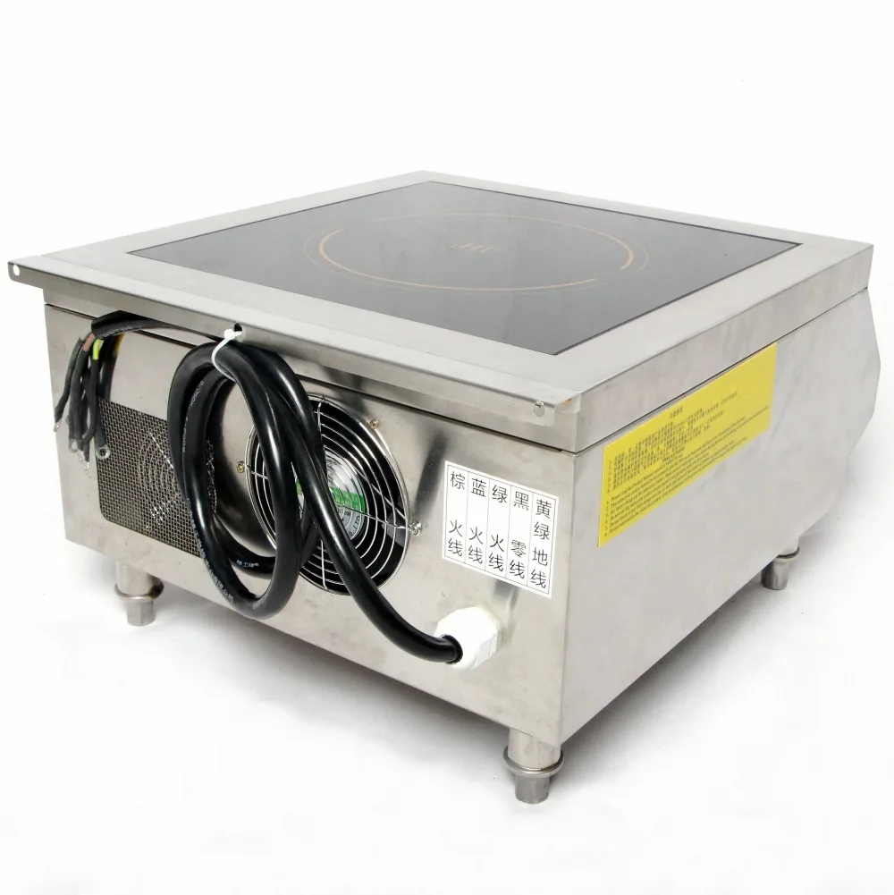 8000w Commercial Knob Control Induction Cooker With High Frequency