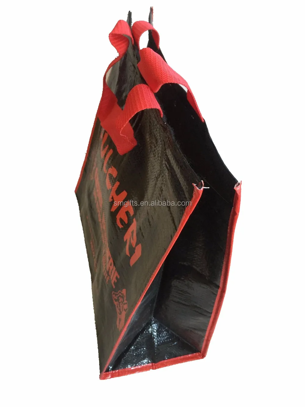 custom logo printed promotional Thermal Food Carry Bag wholesale