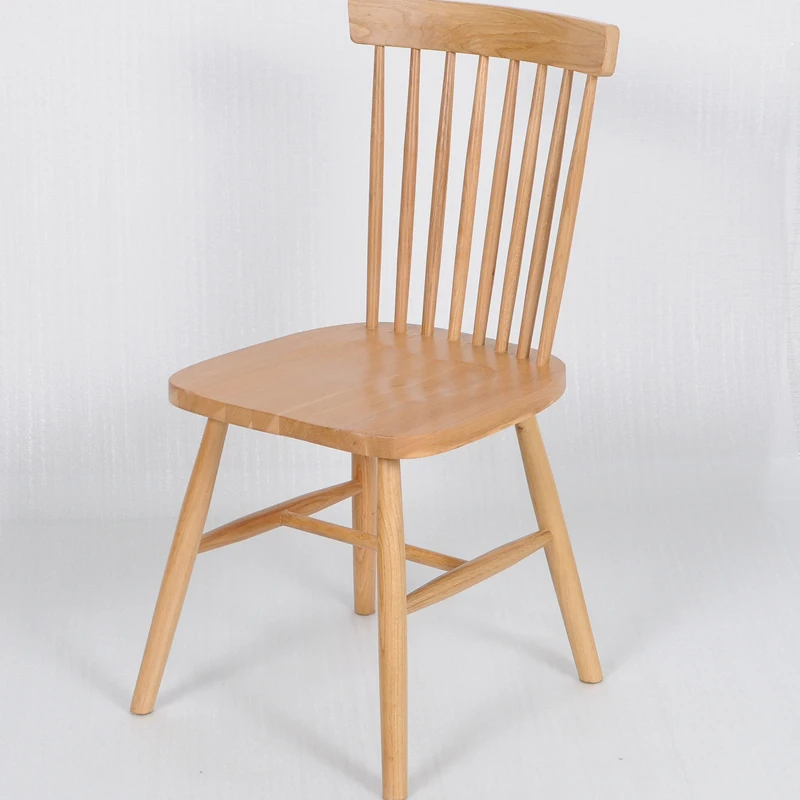 Wholesale Wood Chair Restaurant Furniture Windsor Chair Solid Wood