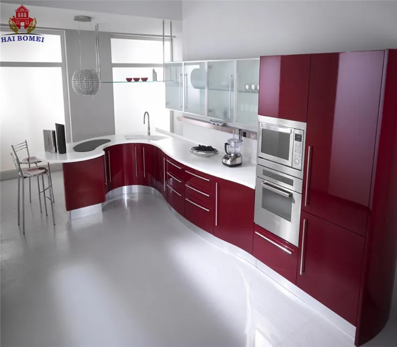 Bomei Factory Modern Kitchen Cupboard Cuisine Pantry ...