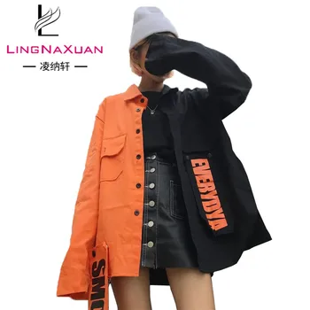 plus size orange coat