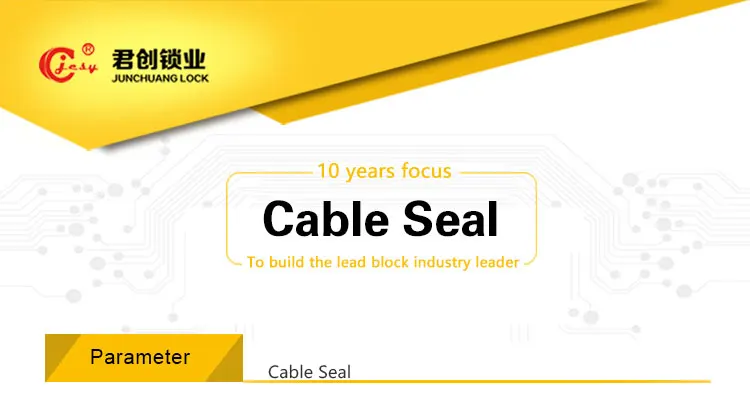 Pull Tight Cable Seals High Security Truck Trailers Door