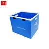 ESD Corrugated Plastic handles storage box with EPE foam