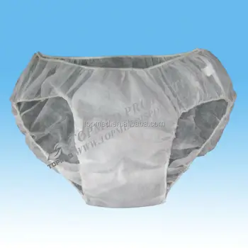 Oem Nonwoven Disposable Paper Pants,/brief/panty/bra - Buy Paper Pants ...