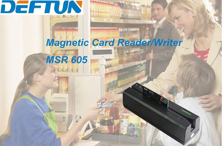 MSR 605 track 123 smart magnetic card reader writer