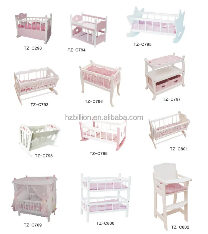 wooden baby doll furniture,doll cradle,bedding baby furniture - buy new  design wooden baby doll furniture rocking bed wish crown doll cradle,top