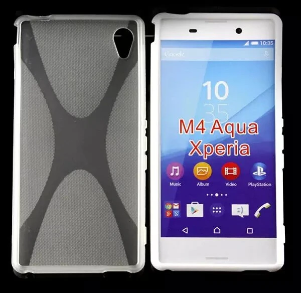 Cheap Cell Phone Cases For sony xperia M4 Aqua X line Soft TPU case