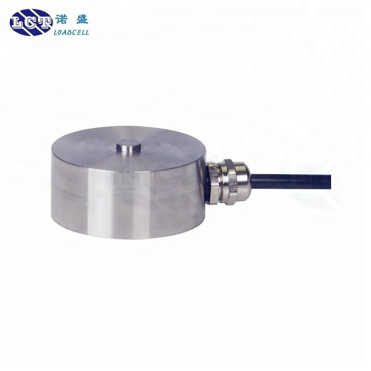 Miniature Button Compression Strain Gauge Load Cell 50kg 100kg 200kg ...