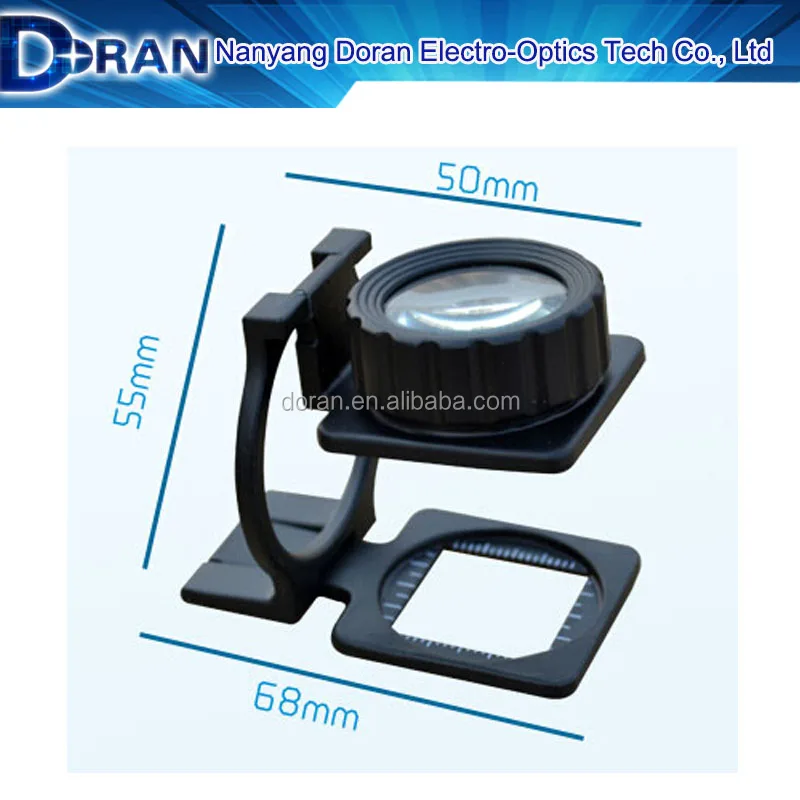 MG14108 10x High Quality Folding Metal Sewing Magnifier with Light and Scale