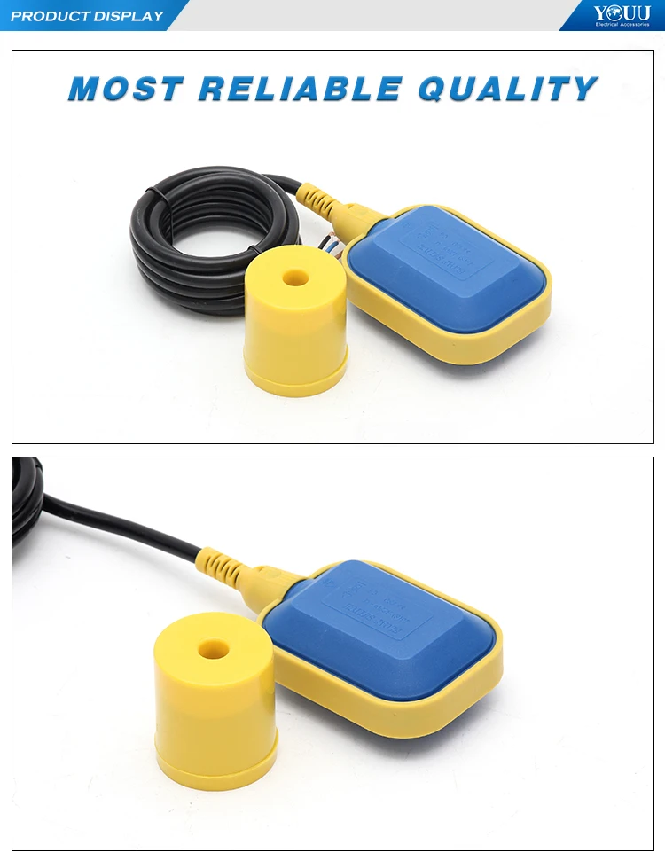 YOUU Plastic Float Switch Australia Float Switch With 2meter Cable