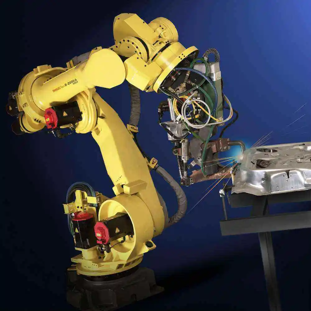 Kuka abb robótica educacional braço de soldagem de corte a laser