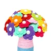 Intelligence development kids flower puzzle diy button bouquet toy