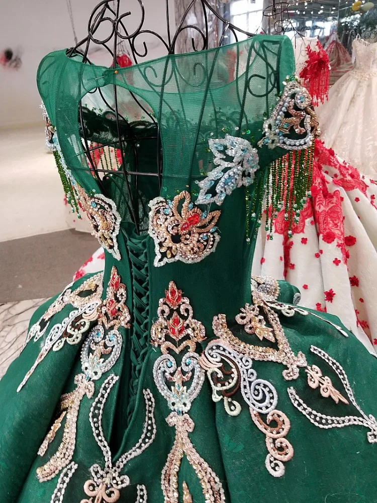 LS98550 último diseño de vestidos de noche en Estambul, Turquía con