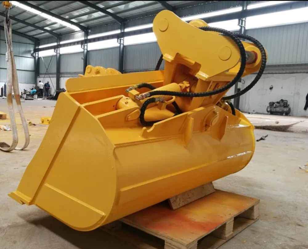 Tilt Bucket Excavator Rotating Backhoe Pc1305 Pc1306 Pc138us2 Pc150