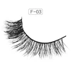 Rymanc Sexy Fashion Charming Stylish False Eyelashes Long Cross Beauty Eye Lashes Extension Cosmetic Makeup Tools
