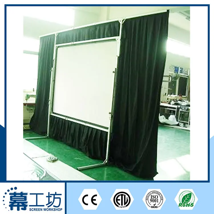projector screen outdoor rear
