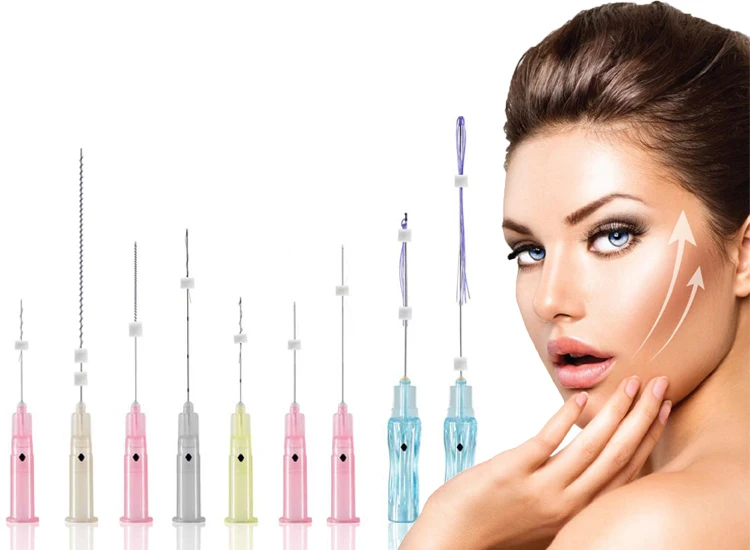 Auro Thread Face Lifting Pdo Thread Lift / Sharp Needle Cog 360 4d