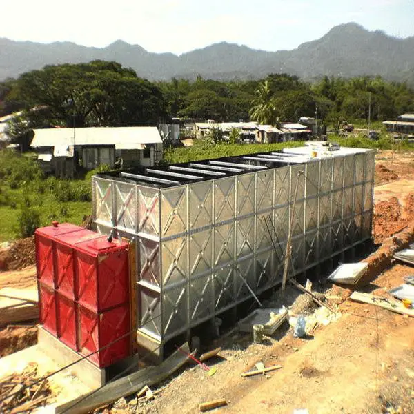 Flexible Galvanized Steel Water Storage Tank For Sale,Potable Cold