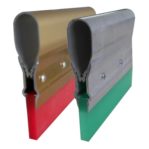 Composite aluminum handle squeegee for screen printing 
