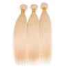 Wholesale Blonde #613 Straight Virgin Brazilian Human Cuticle Aligned Hair Weft