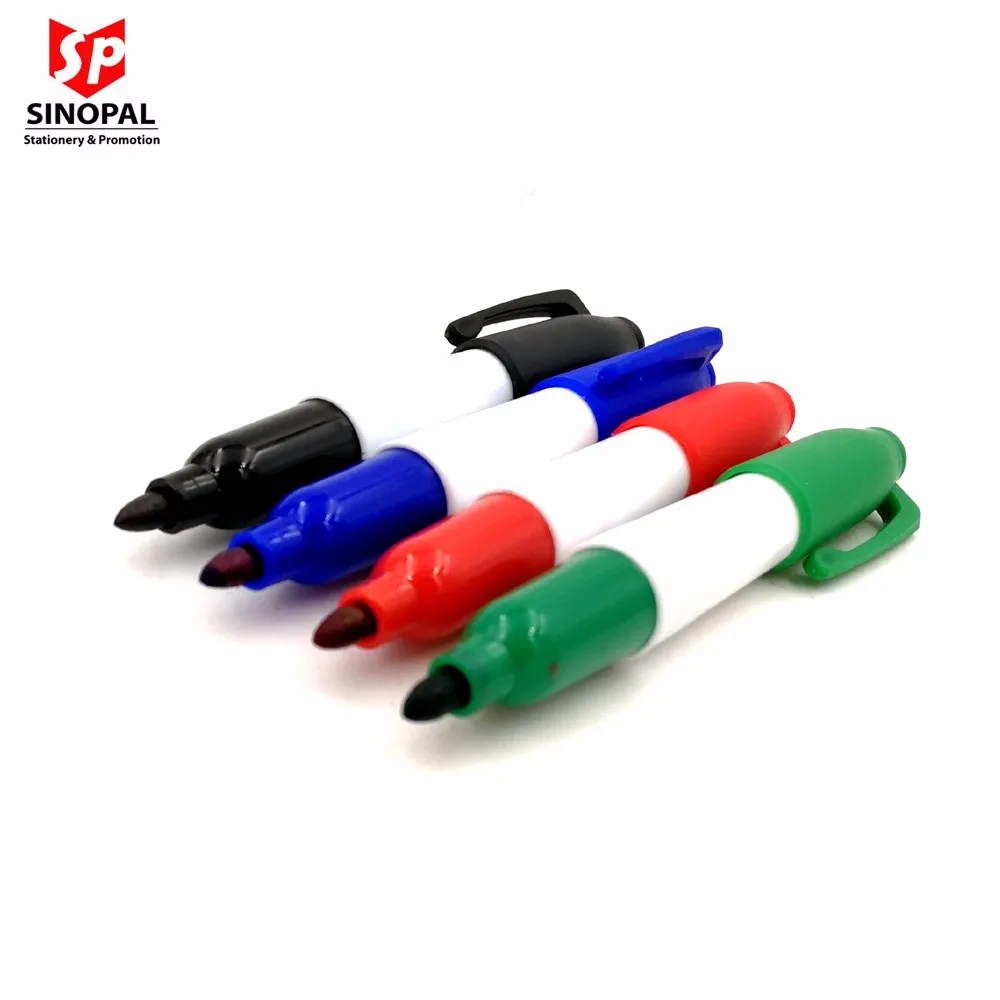 Water Proof Golf Ball Liner Permanent Marker Pen With Keychain For Golf