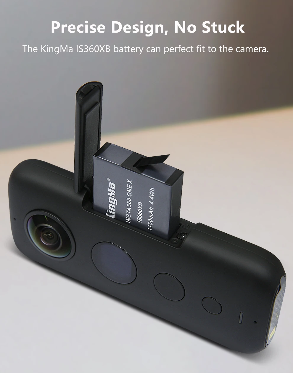 Kingma Rechargeable Lithium Battery And Dual Usb Charger For Insta360 ...