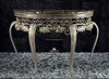 BISINI half round iron console table, Antique designed nice carving console desk/side table (BF01-xy1022)