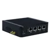 Online sample mini pc router Intel atom E3865 server 4 lan ports embedded SIM card slot support 3G/4G aes-ni