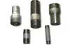 Galvanized MS carbon steel Long pipe Nipple with Male Thread hose nipple