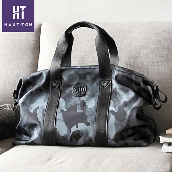 Custom 2018 Best Selling Fashion Designer Waterproof Handbag Leather Outdoor Travel Bag Men ...