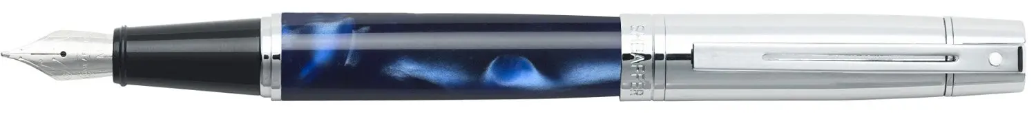 Sheaffer Gift Collection 2 300 Ball Point Pen Black with chrome cap 9314-2