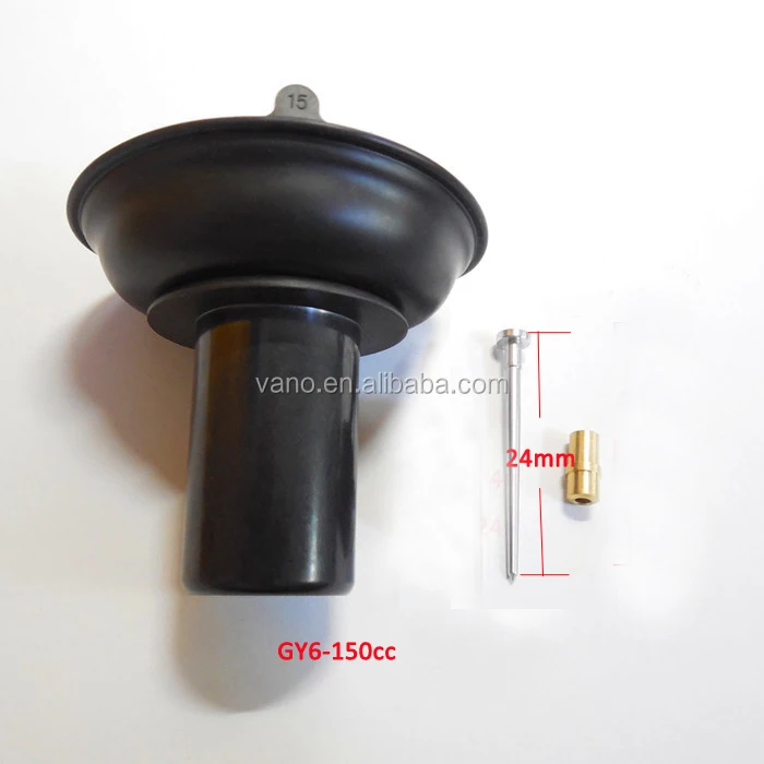 Cheap 24mm Carburetor Plunger Kymco GY6 150 Carburetor Repair Kits