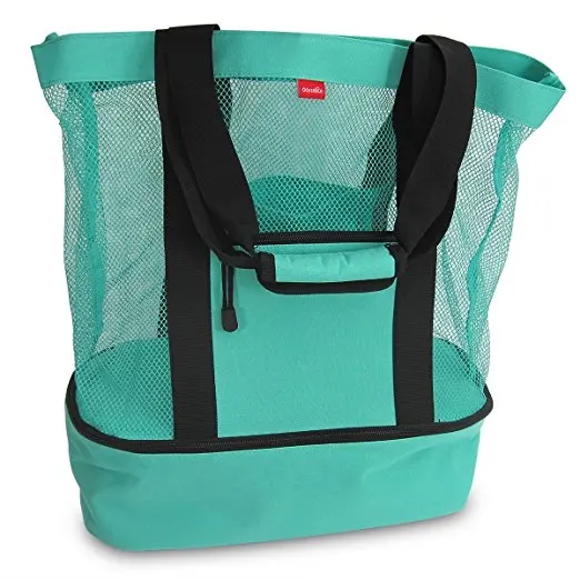 beach bag with cooler bottom