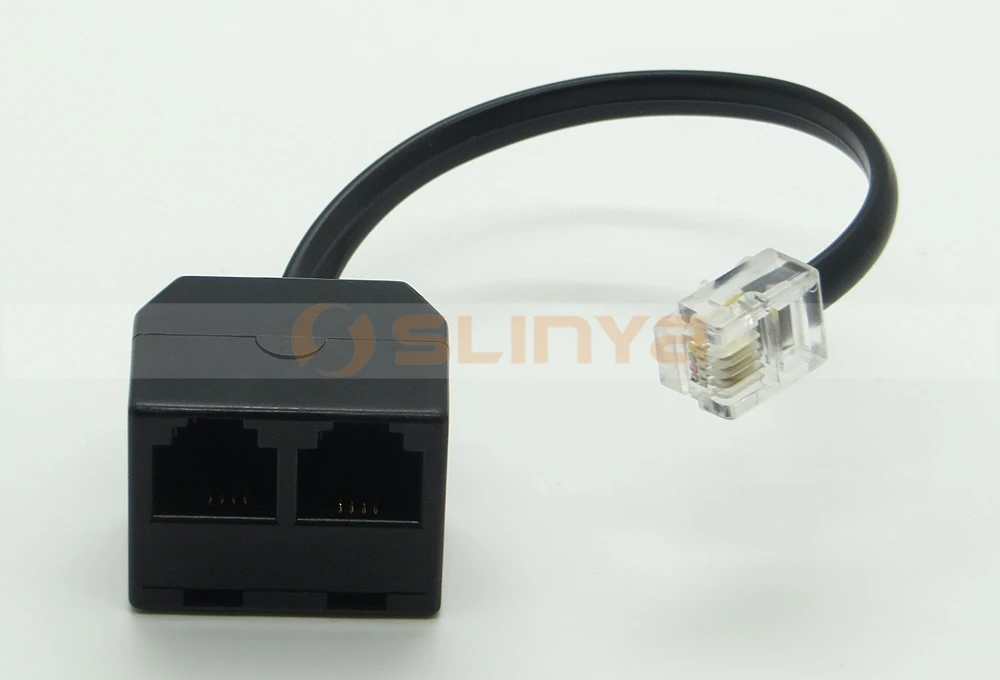 RJ11 SPLITTER 6P4C (8)