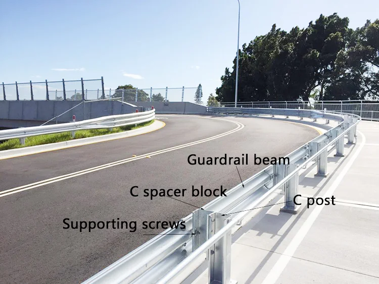 Guardrail Prices South Africa Galvanized Corrugated W Beam Highway
