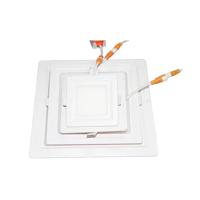 5w 9w 15w 22w ip20 led panel light housing