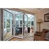 aluminum frame folding glass door/louvr modern design door make from aluminum