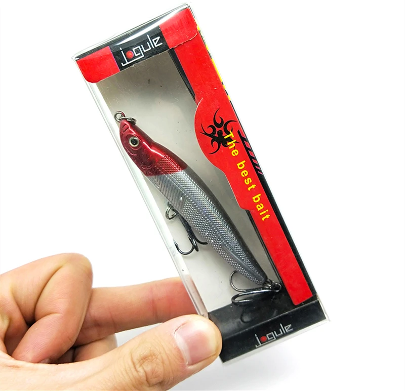 80mm 11g Foil Fishing Lures Pencil Hot Stamping Foil Lures