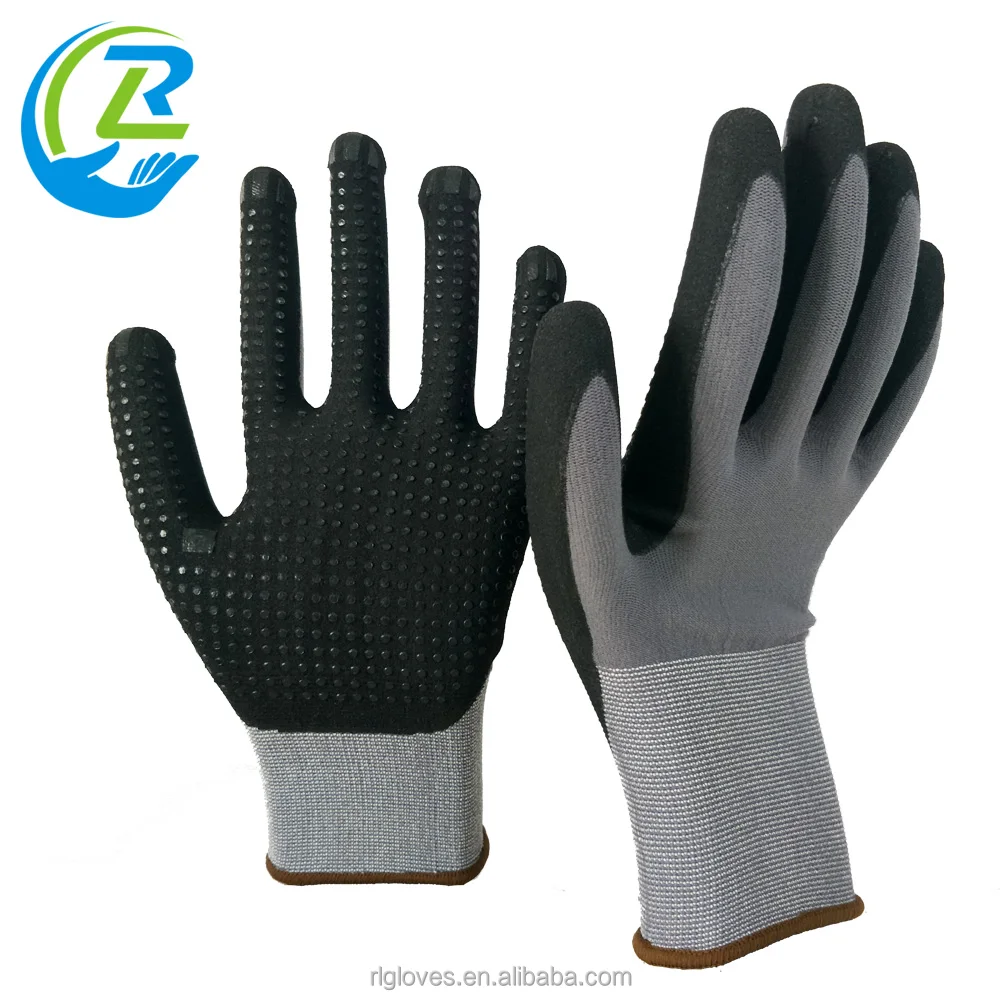 foam nitrile coated gloves