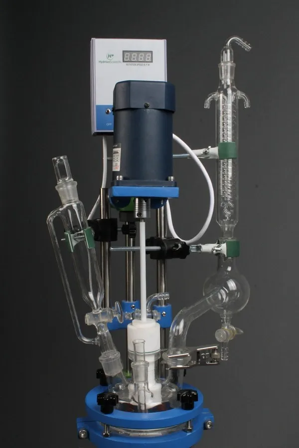 热卖2l 化学实验室玻璃反应堆 - buy 实验室反应器,实验室玻璃反应器