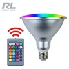 E27 3W 5W RGB LED Light Color Changing Lamp Bulb 85-265V With Remote Control Sales