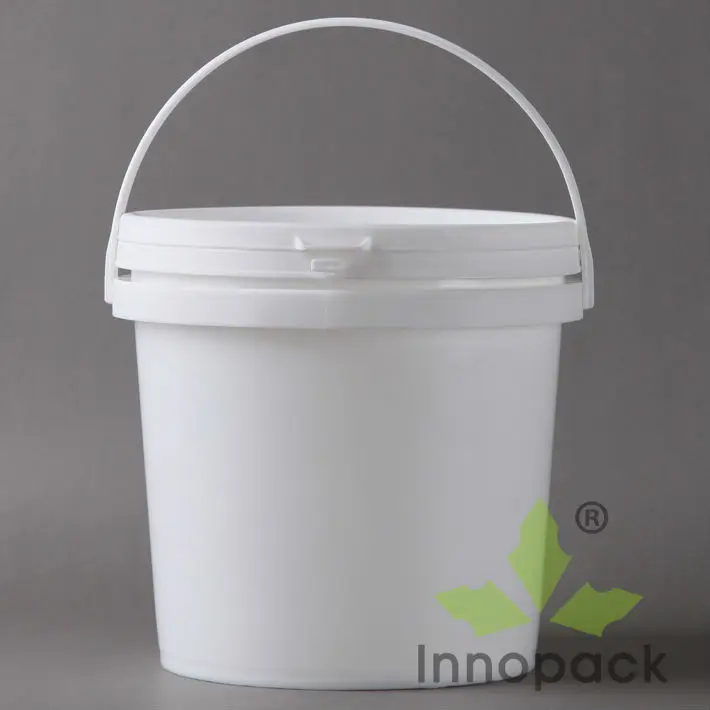 2l Small Plastic Buckets With Lids - Buy Small Buckets With Lids,Small
