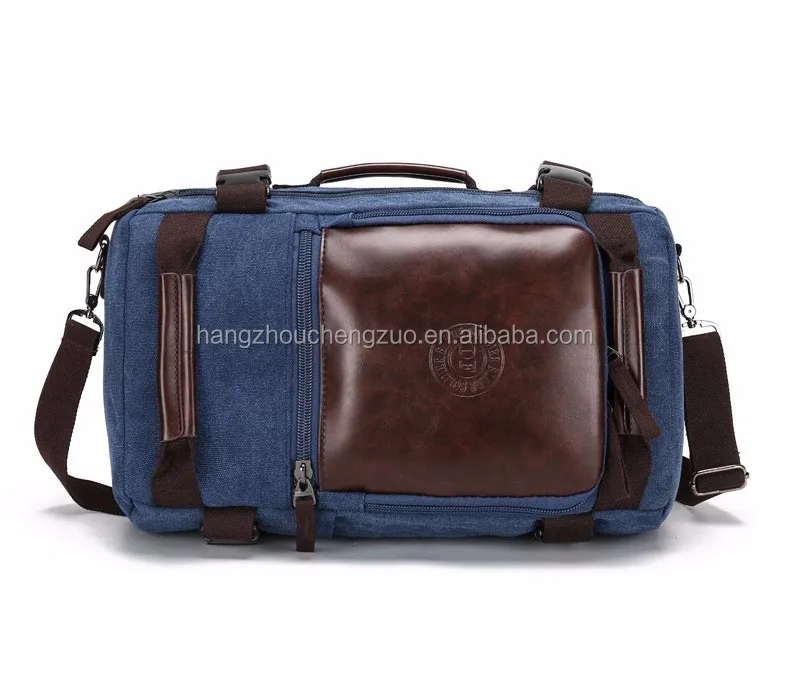 Hot Sale Waterproof OEM Camping Backpack,CZB-0003B Double shoulder computer bag outdoor leisure sports bag canvas bag