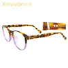 Woman fashion acetate optical glasses Hybrid spectacle frame