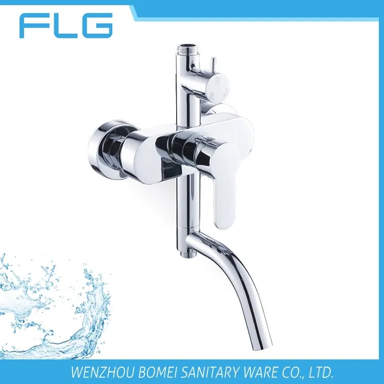 Flg2778s Lead Free Chrome Finished Douche Cold Hot Water Shower Faucet