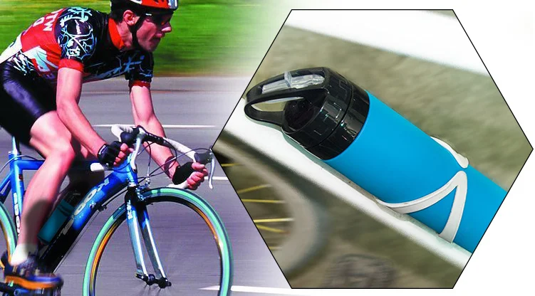 Collapsible Foldable Silicone drink Sport Water Bottle Camping Travel my plastic bicycle bottle